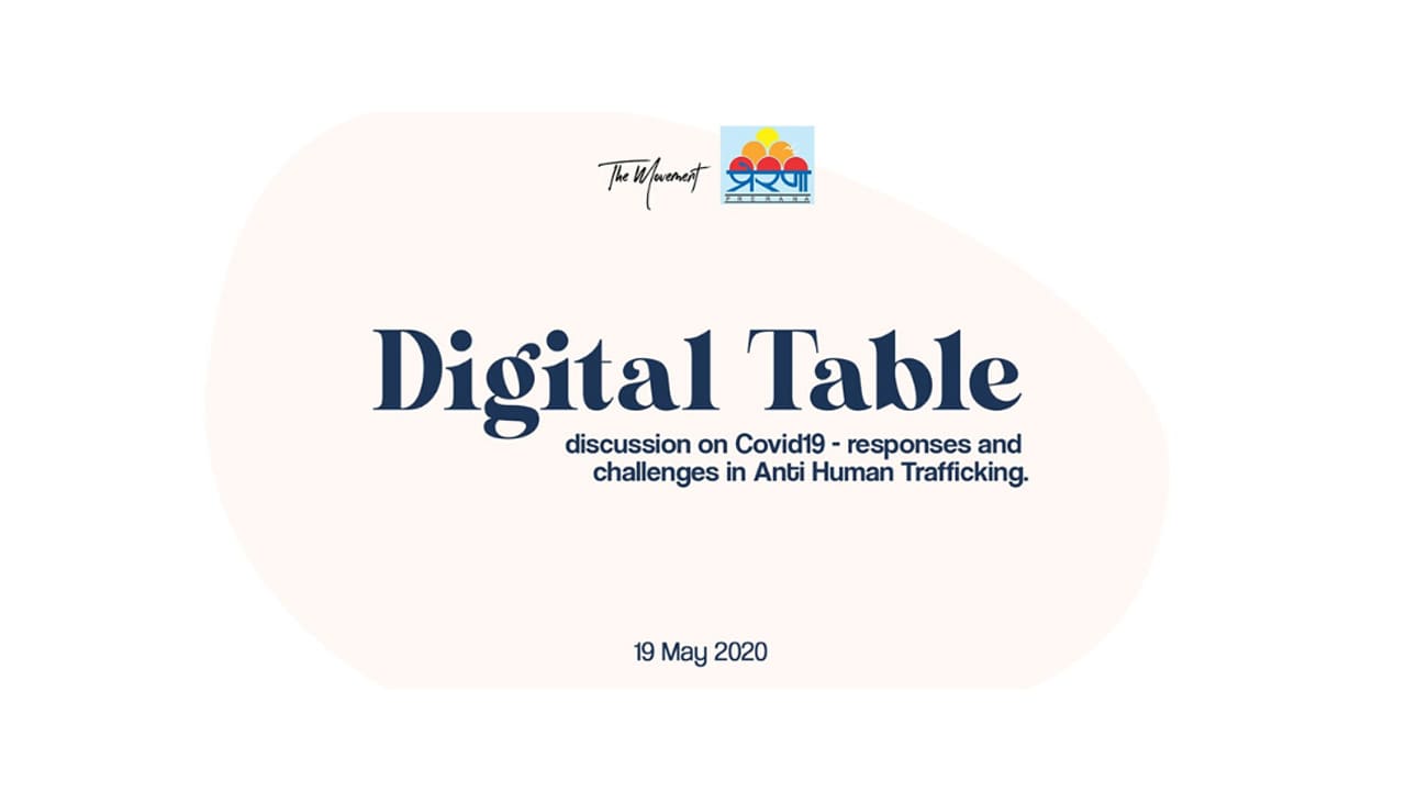 Digital Table COVID-19 and Anti-human Trafficking