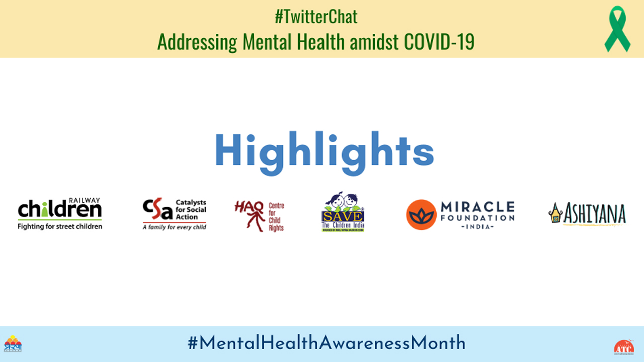 Twitter Chat on Addressing Mental Health amidst COVID-19
