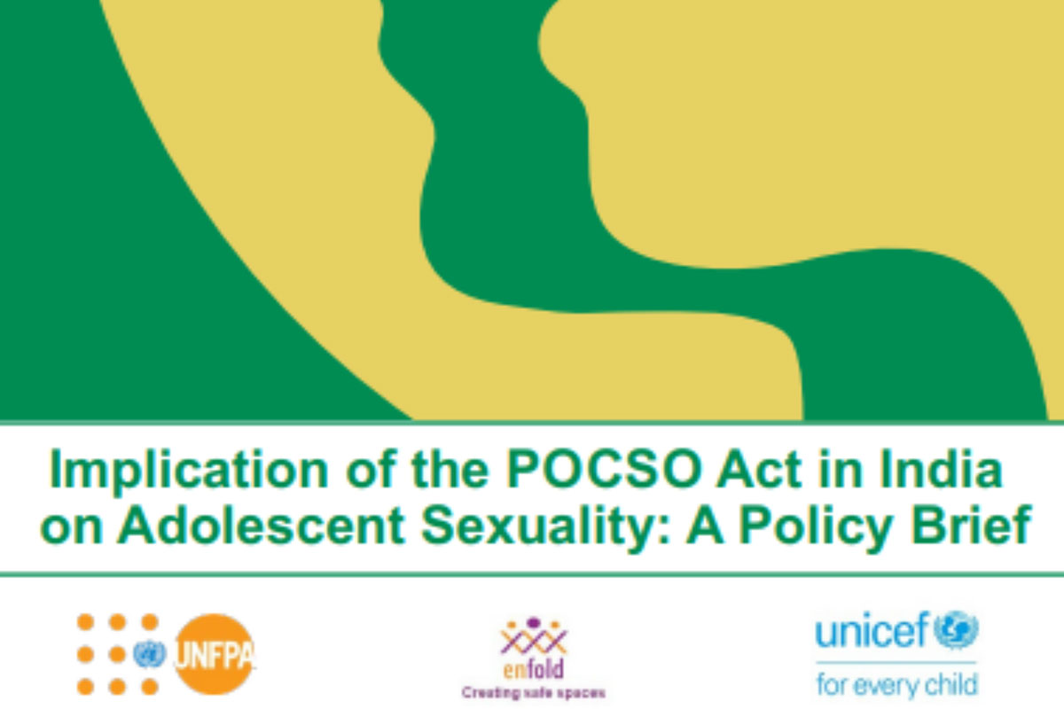 Implication of the POCSO Act in India on Adolescent Sexuality