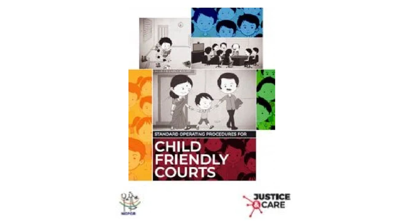 Standard Operating Procedure for Child Friendly Courts – Justice and Care & NCPCR